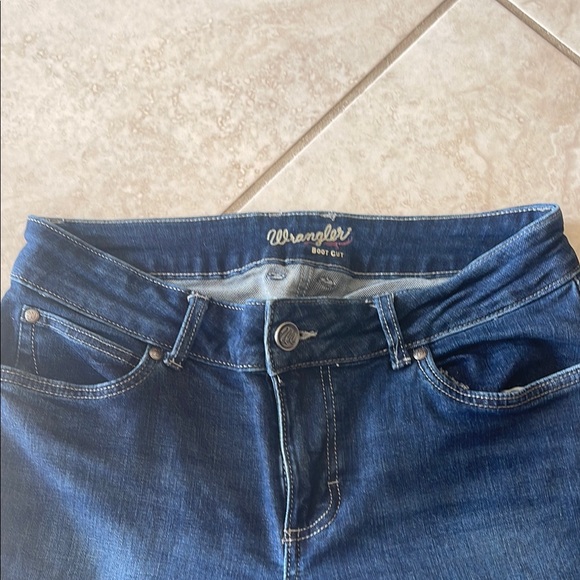 Wrangler Women's Boot Cut Jeans - Dark Blue - Picture 4 of 4